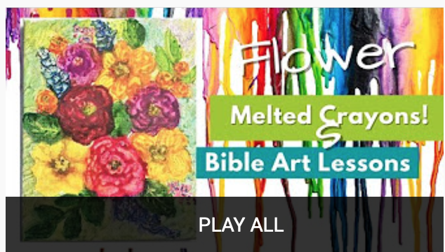 Melted Crayons Bible Art Lessons