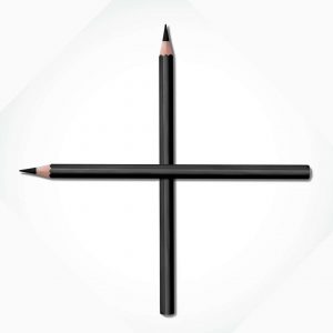 pencils forming a cross 