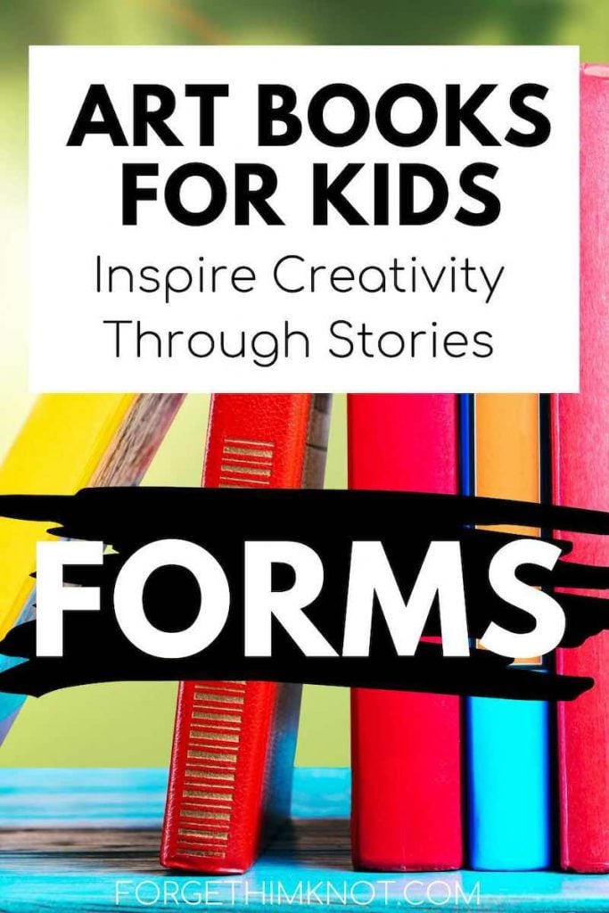 art books for kids forms
