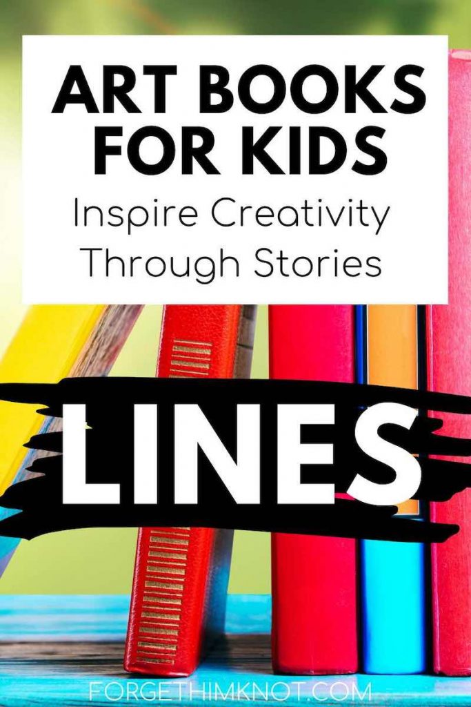 Art books for kids lines