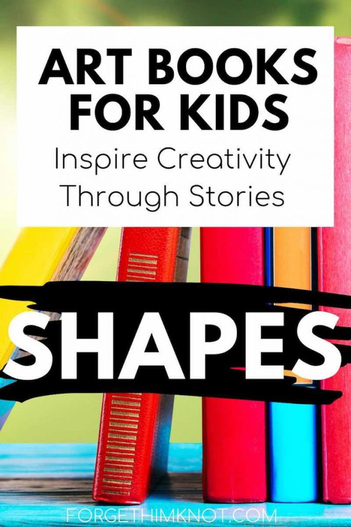 art books for kids shapes