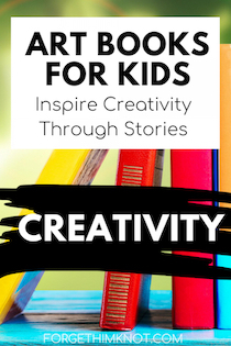 art books for kids creativity