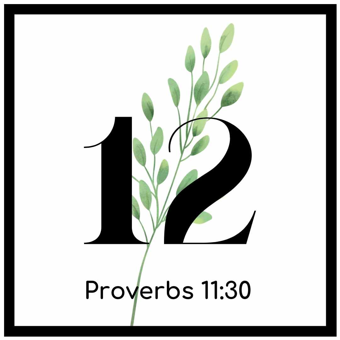 Monthly Bible Verse Calendar- Daily Verse Reading, Printables and ...