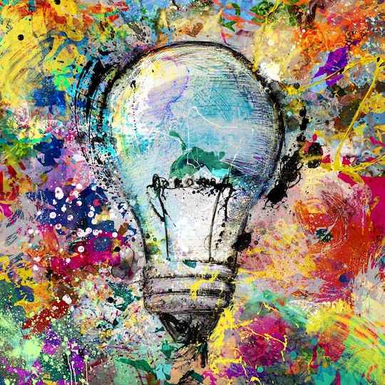 full color light bulb ideas