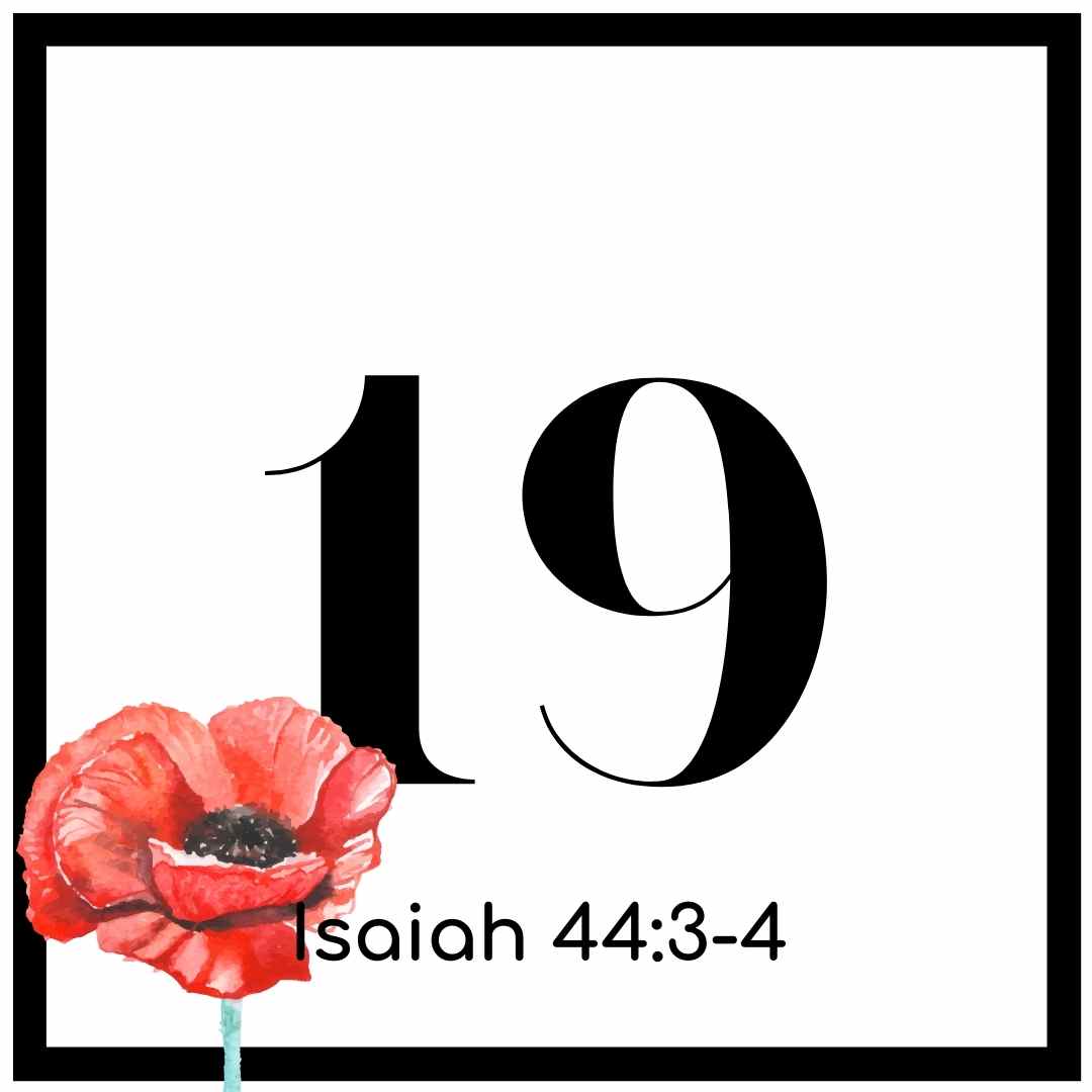 Monthly Bible Verse Calendar- Daily Verse Reading, Printables and ...