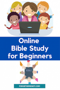 Online Bible Study for beginners 