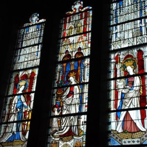 stain glass art in Christianity 