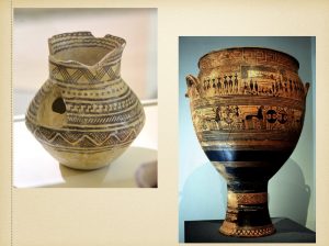 Egyptian pottery art in Christianity 