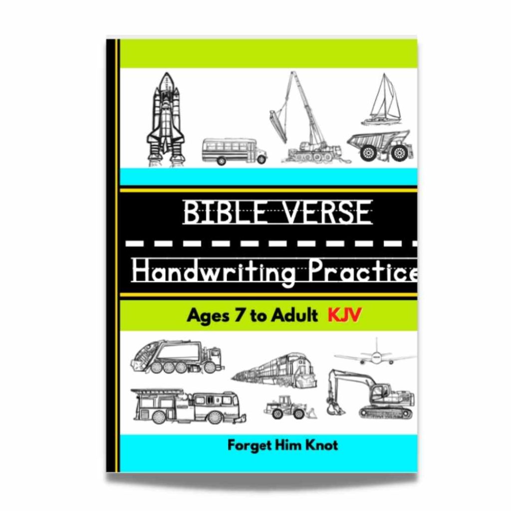 Bible verse handwriting book Vehicles