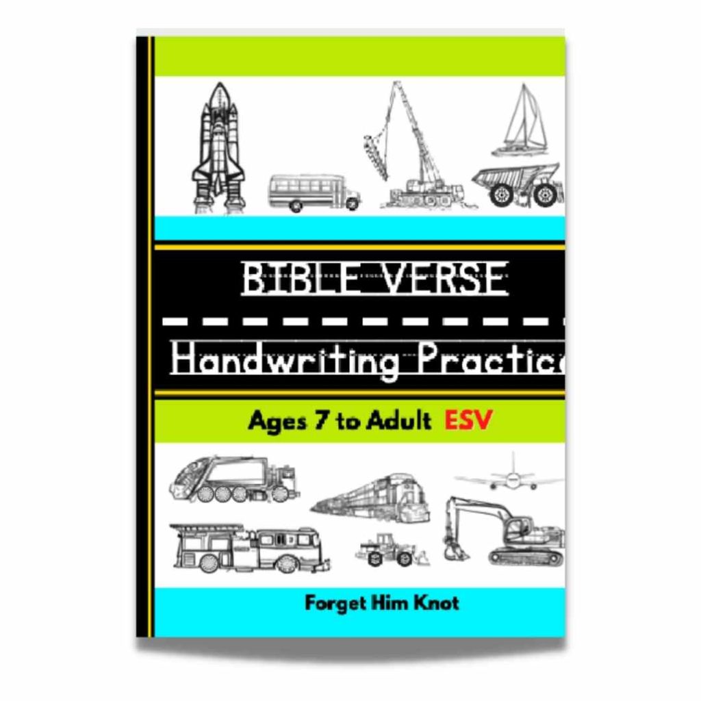 Bible verse handwriting book Vehicles