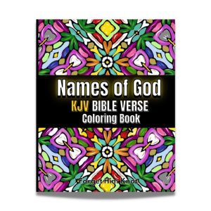 Names of God Bible Verse Coloring Printables and Prayer Journal