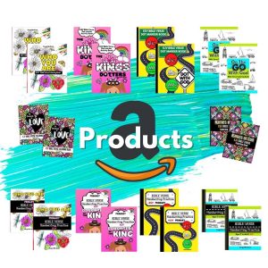 Bible verse coloring and handwriting books