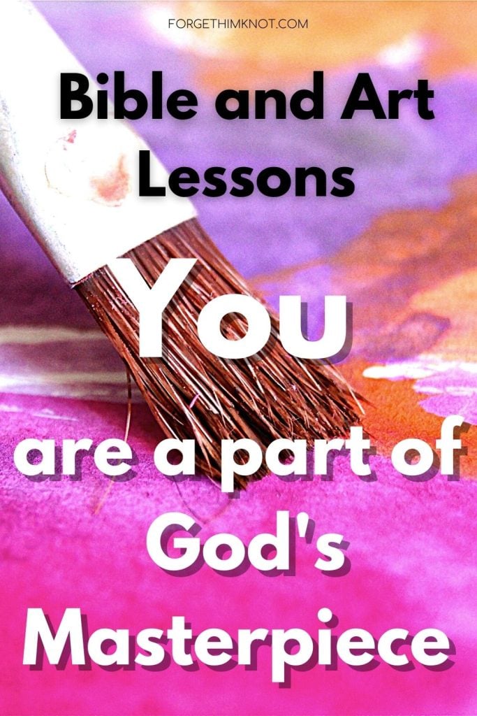 You are a part of God's masterpiece