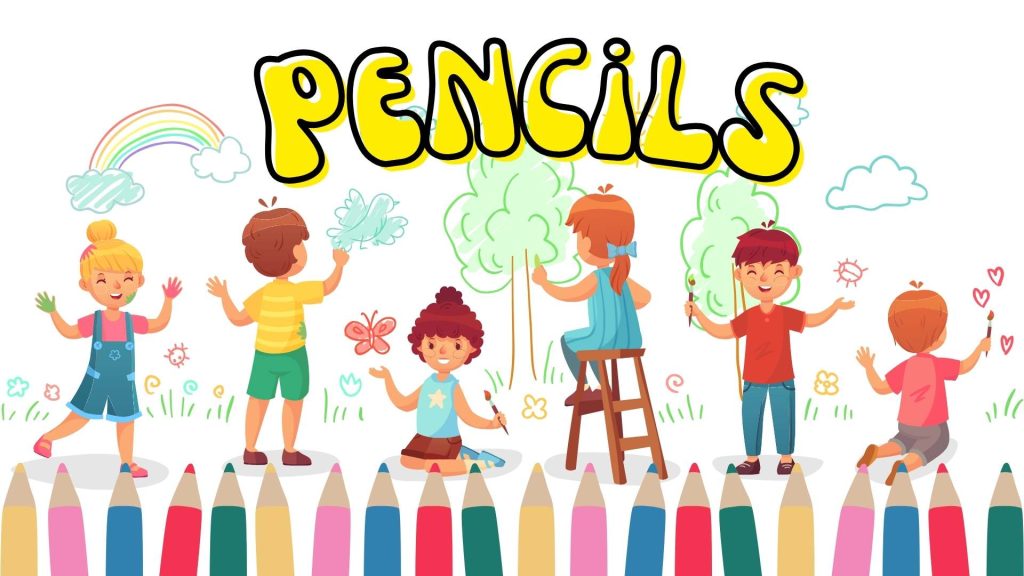 Pencil art for kids