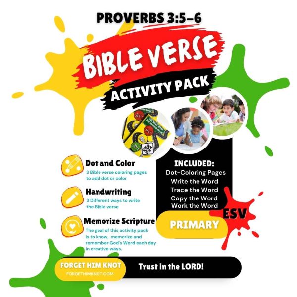 Bible Verse Coloring and Handwriting Printables ESV