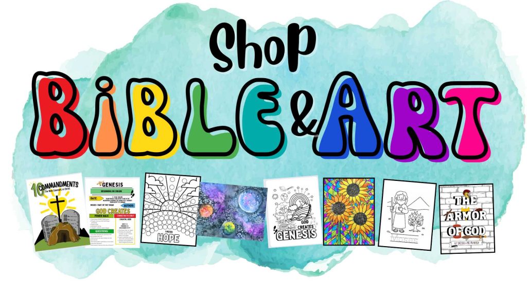 Shop Bible and Art resources for kids of all ages