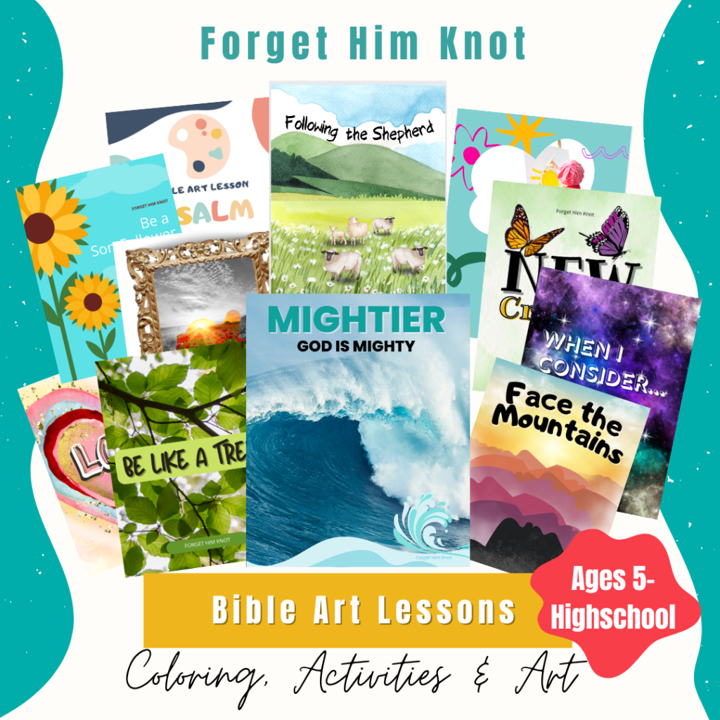 Bible Art lessons for kids of all ages