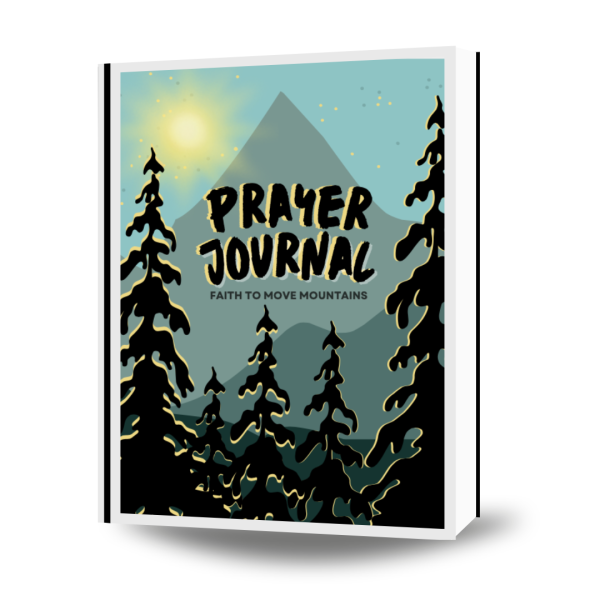 Prayer Planner and Gratitude Journal/ Mountains