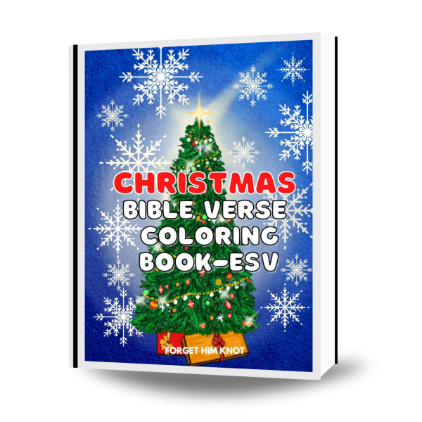 Bible verse Christmas coloring printables