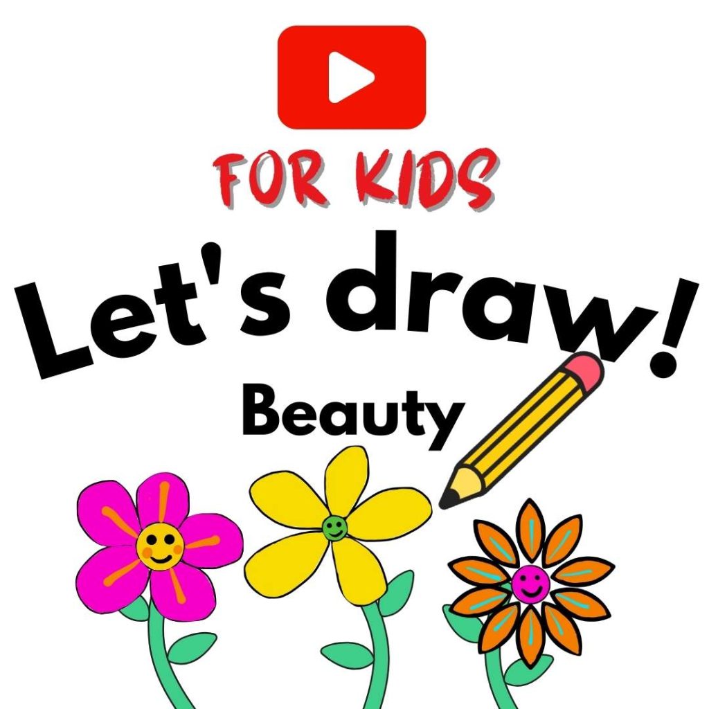 How to Draw beautiful flowers art for kids