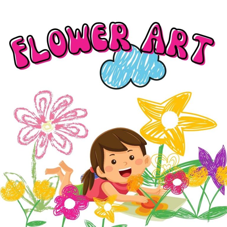 How to draw flowers art