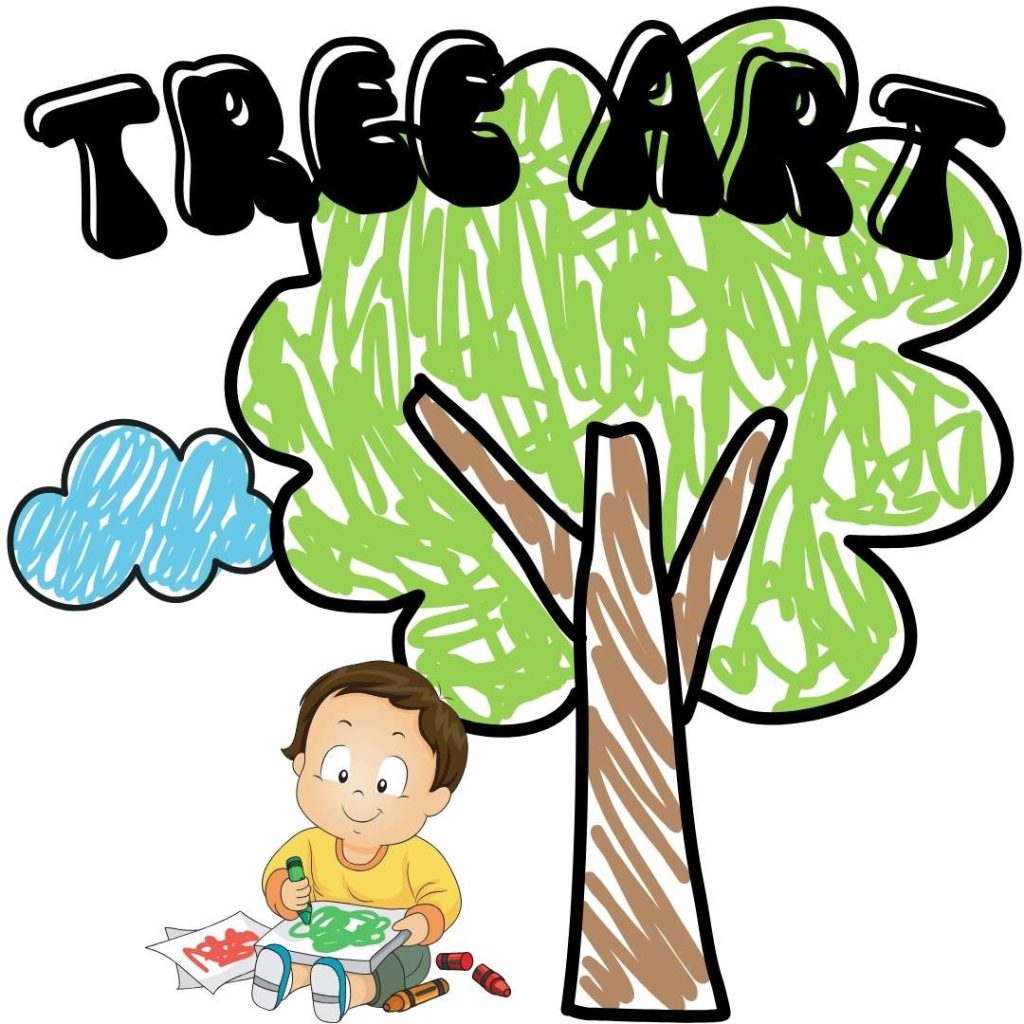 How to draw trees art