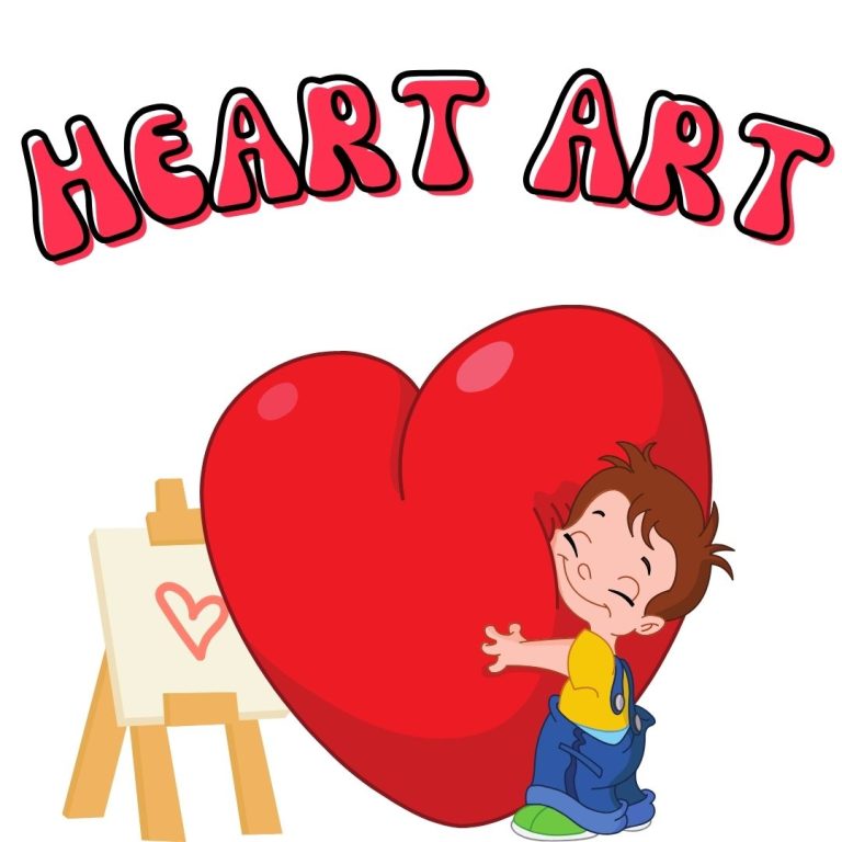 How to draw hearts art