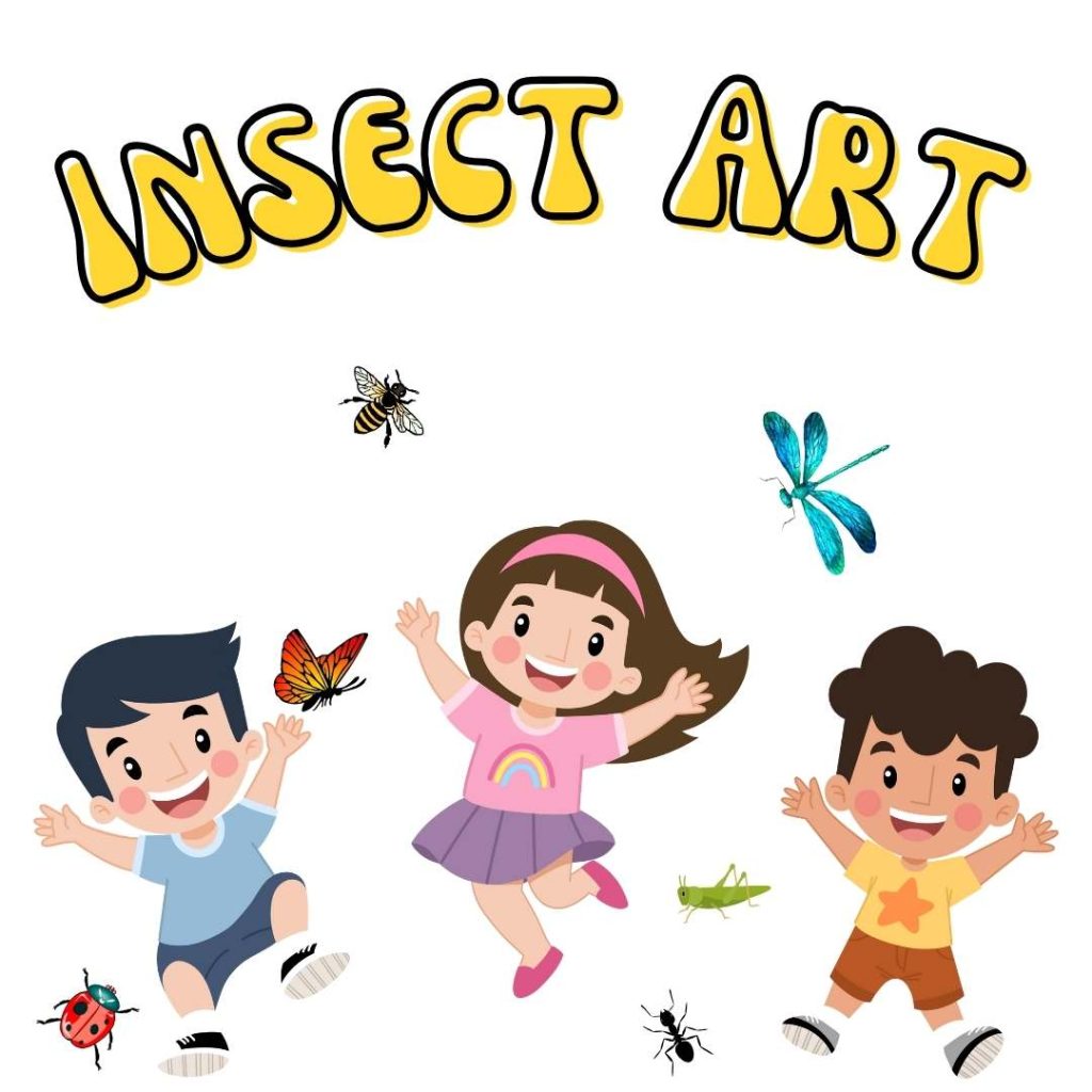 How to draw insects art for kids