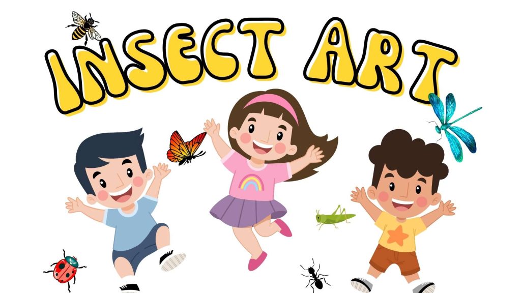 How to draw insects art for kids