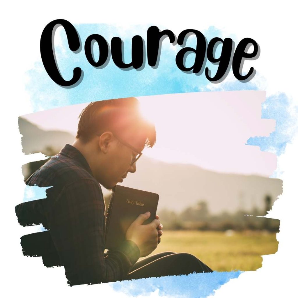 Bible verses about courage