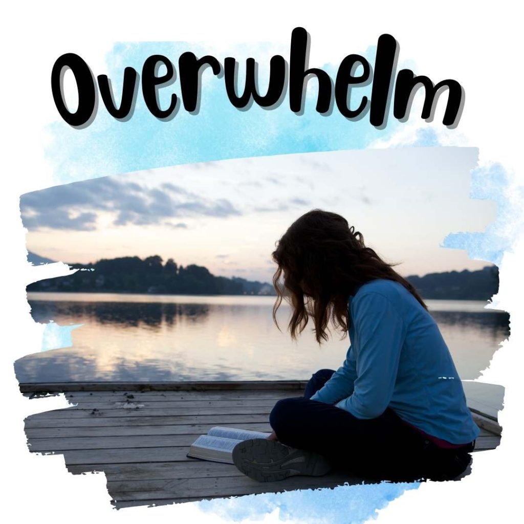 Bible verses about overwhelm