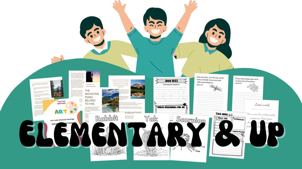 Elementary and High School Printables