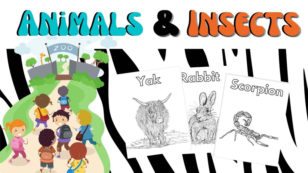 Animals and insects Bible verse printables for kids