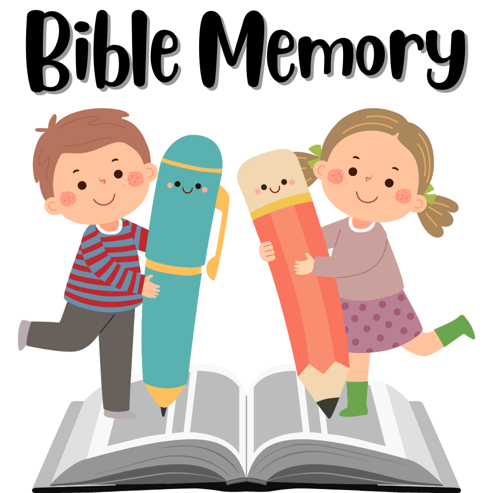 Bible Memorization printables for kids