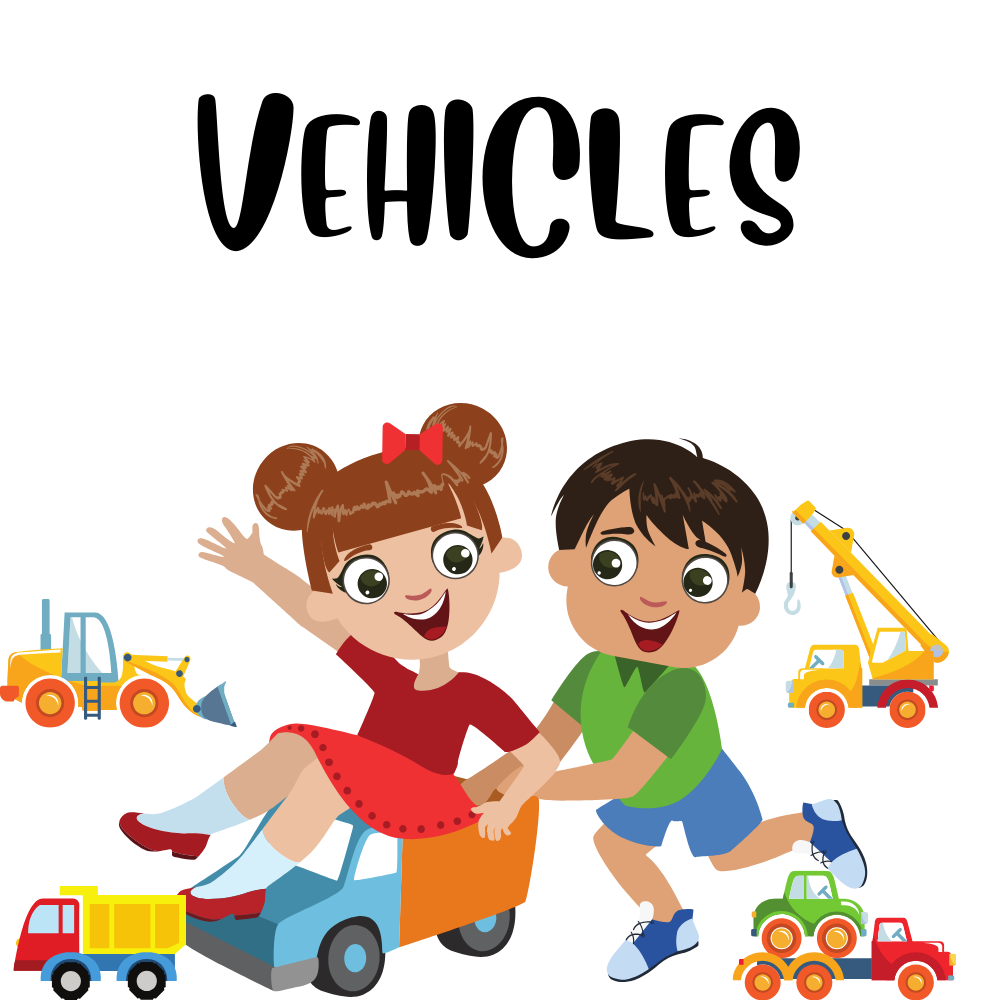 Transportation vehicles Bible verse printables for kids