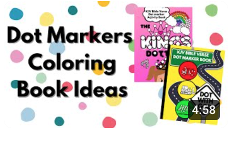 Dot Markers Coloring Printables and Ideas for kids