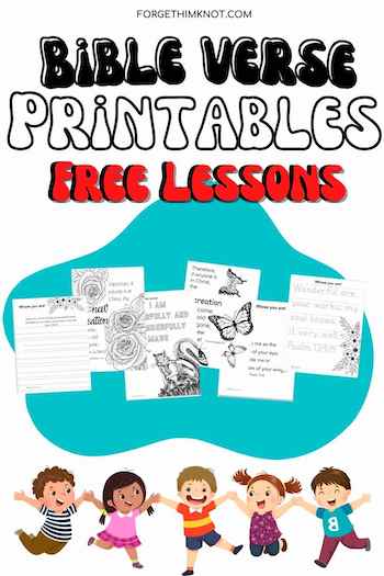 Free Bible study lessons for kids