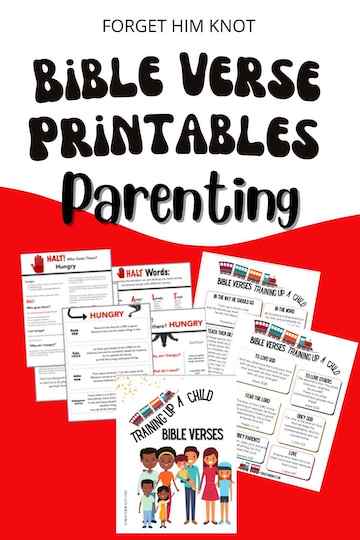 Christian parenting Bible verses printables