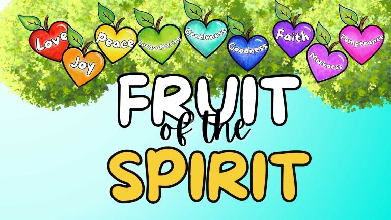 The Fruit of the Spirit Bible resource for kids