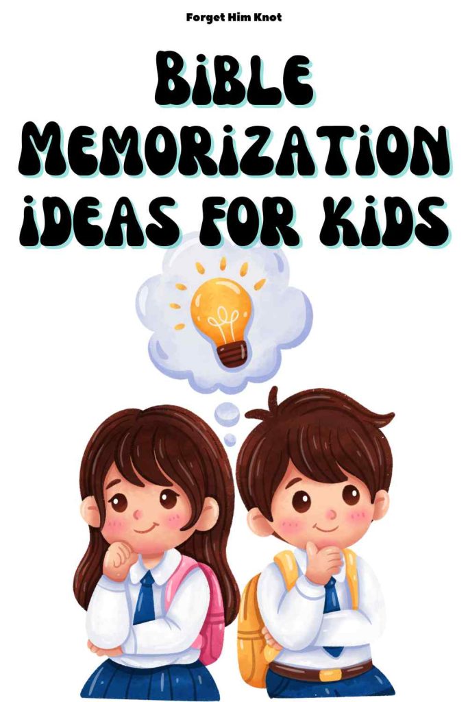 Bible memorization ideas for kids