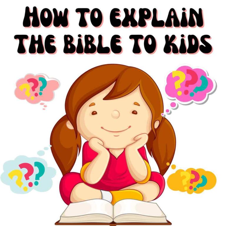 How to explain the Bible to kids