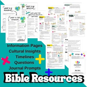 Apostles, Disciples and Doers of Jesus: Bible Resource for Kids