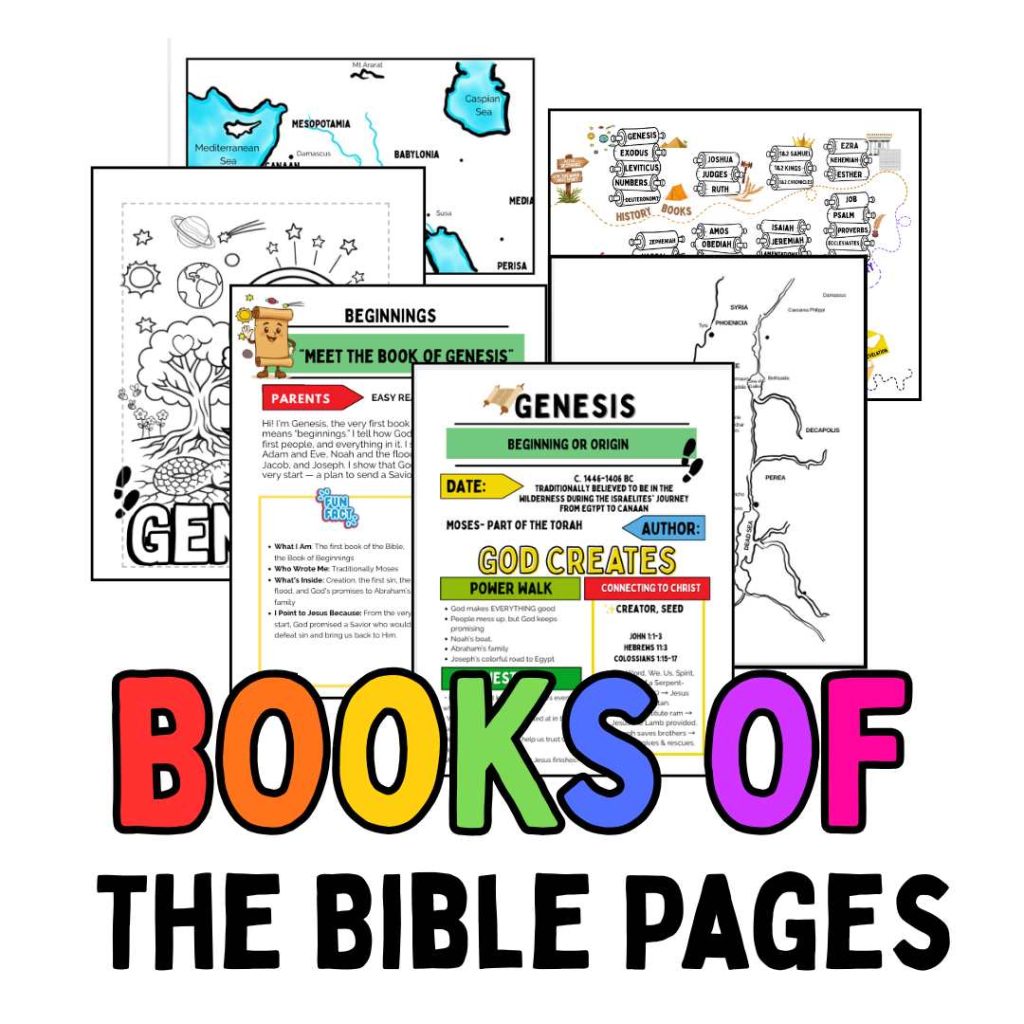 Books of the Bible Pages