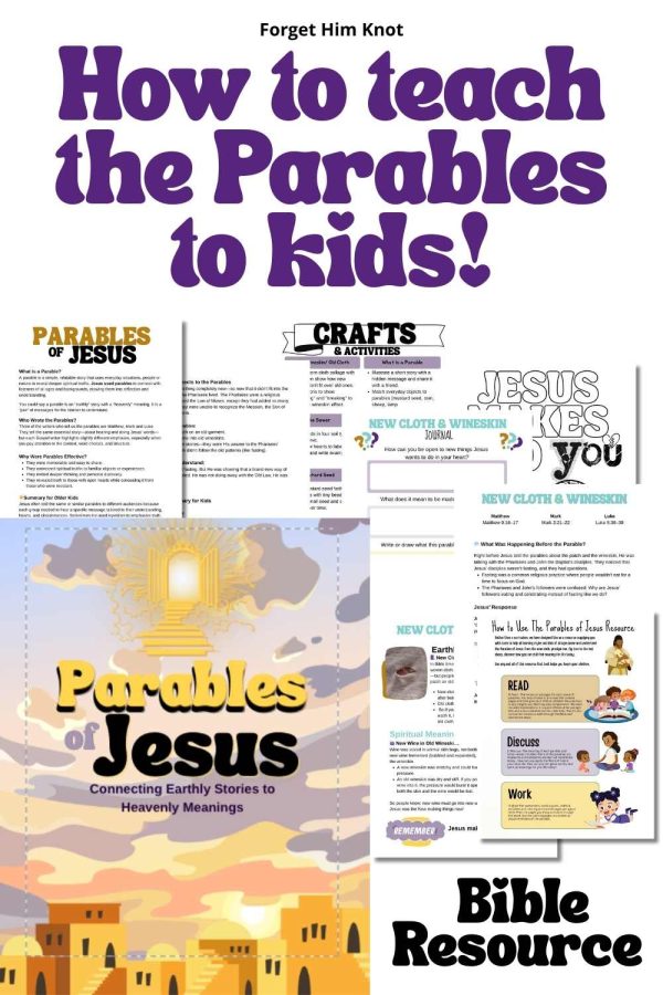 The Parables of Jesus for Kids - Forget Him Knot