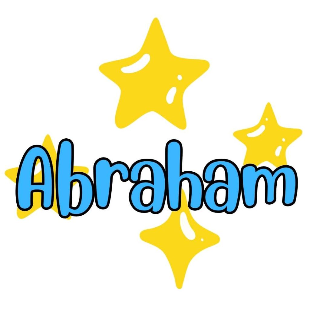 Abraham Bible Art lessons for kids