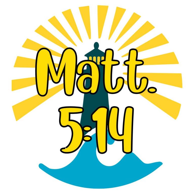 Matthew 5:14 Bible art lessons