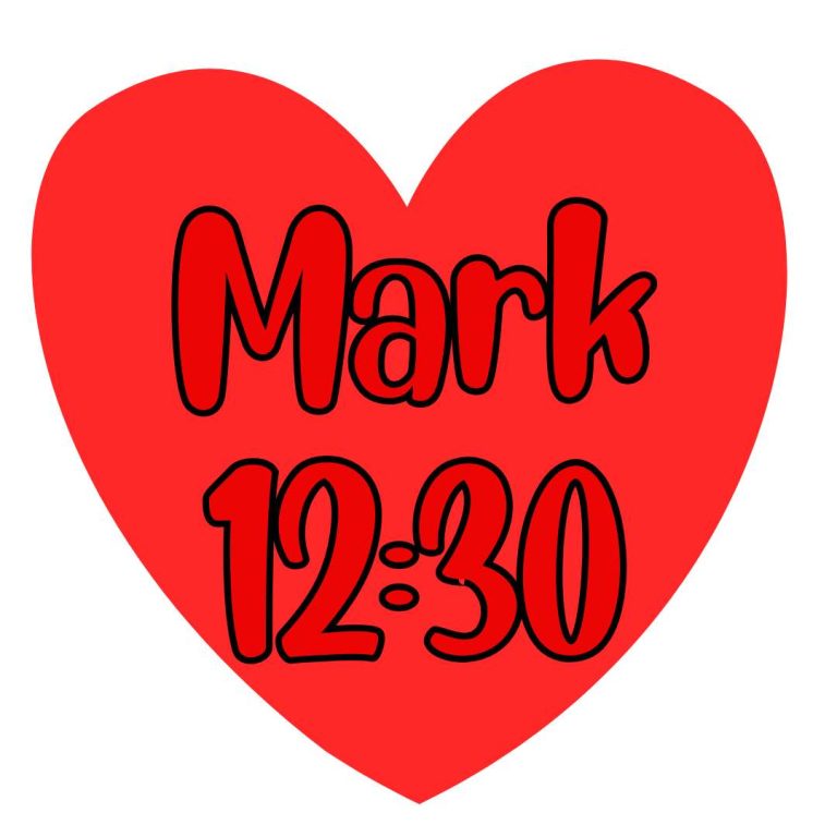 Mark 12:30 Bible Art