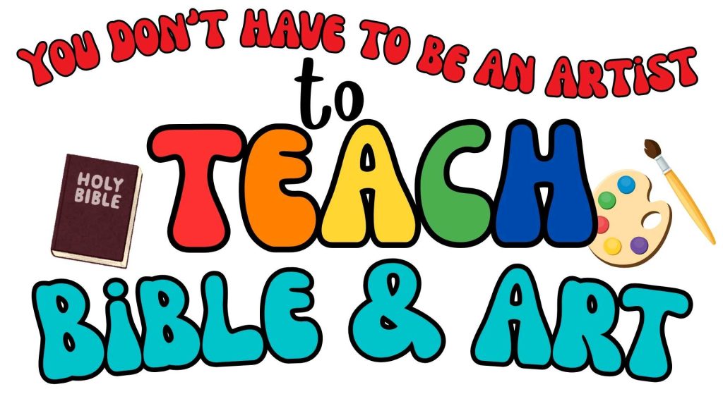 You don't have to be an artist to teach art to kids