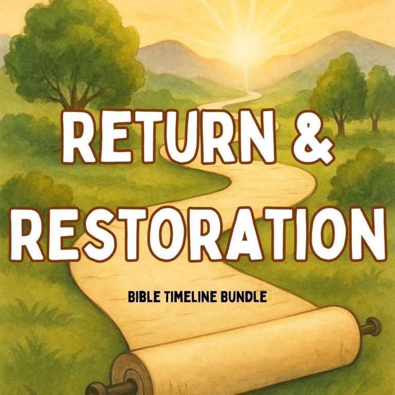 Return and Restoration Bible Timeline: Ezra, Esther and Nehrmiah