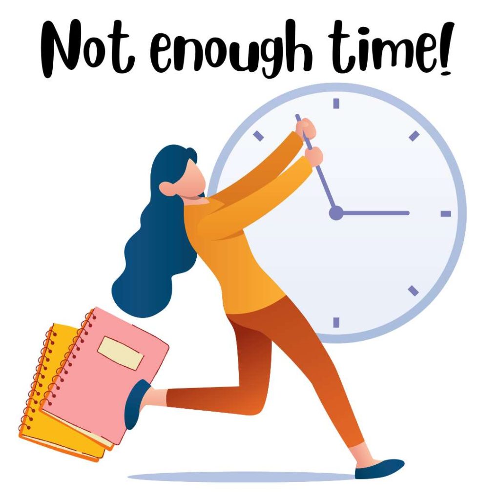 Not enough time to teach Bible and Art to kids